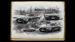 Ciastko lukier Auto Fan PASJA MercedesAMG GT 4.0
