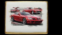 Ciastko lukier Auto Fan PASJA MercedesBenz w Ruchu