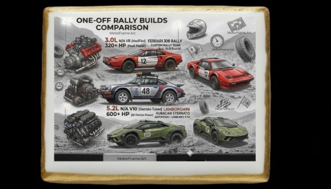Ciastko lukier Auto Fan PASJA  OneOff Rally Showcase