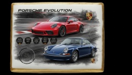 Ciastko lukier Auto Fan PASJA PORSCHE EVOLUTION