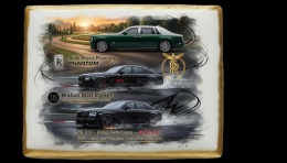 Ciastko lukier Auto Fan PASJA RollsRoyce Phantom