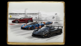 Ciastko lukier Auto Fan PASJA TRACKONLY MONSTERS