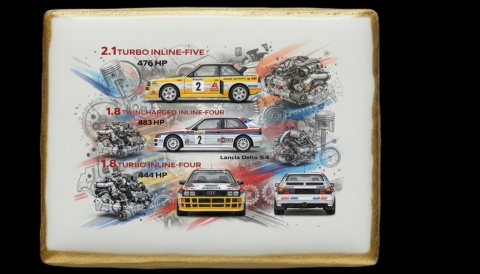 Ciastko lukier Auto Fan PASJA The Art of Motorsport