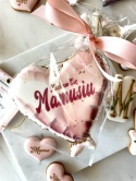 Ciastko lukrowane balon balonik Kocham Cię Mamusiu