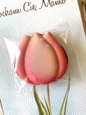 Ciastko lukrowane tulipan pocztówka Kocham Cię Mamo