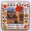 Ciastko lukrowane BlossomE cafe BALOON roz.S  KWADRAT AT ręcznie robione