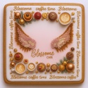 Ciastko lukrowane BlossomE cafe FLY roz.M PROSTOKĄT ręcznie robione
